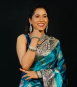 Fancy Party Wear Saree - Image 2