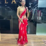 Red Fancy Silk Saree