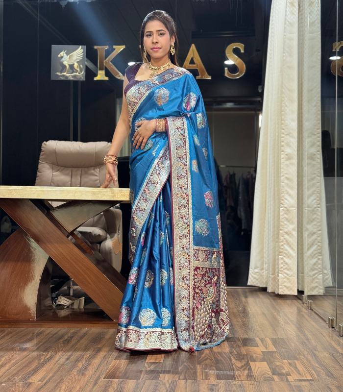 6 Fancy Saree - Image 1