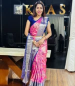 Meenakaari Silk Saree - Image 2
