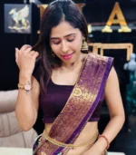 Meenakaari Silk Saree - Image 4