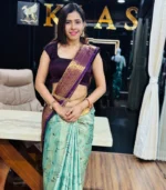 Meenakaari Silk Saree - Image 3