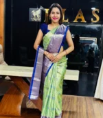 Silk Tissue Saree - Image 2