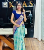 Tissue Silk Saree - Image 5