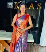 Meenakaari Silk Saree - Image 3