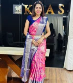 Meenakaari Silk Saree - Image 5