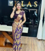 Meenakaari Silk Saree - Image 4