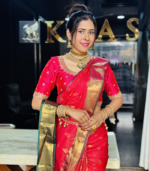 Vintage semi silk saree - Image 3