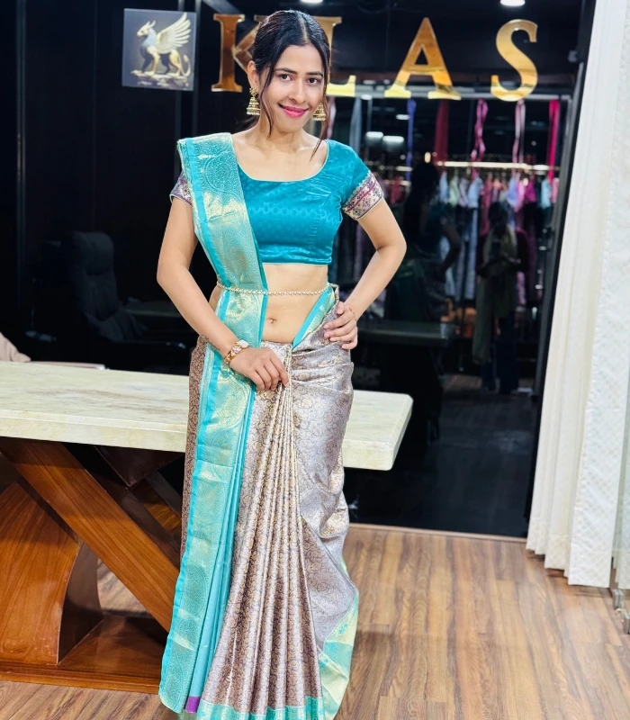 1_(4) Kanchipuram Sarees - Image 1