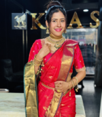 Vintage semi silk saree