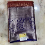 Maroon Kanchipuram Silk Saree