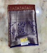 Maroon Kanchipuram Silk Saree