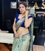 Pastel Green Kanchipuram Silk Saree