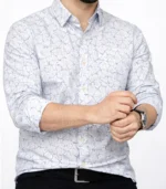 Sky Vein Print Premium Casual Shirt - Image 2