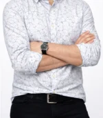 Sky Vein Print Premium Casual Shirt - Image 4