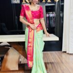 Vintage Kanchipuram silk saree