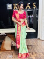 Vintage Kanchipuram silk saree