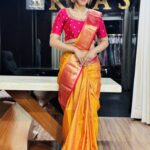 Vintage Kanchipuram silk saree