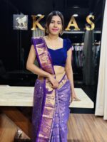 Vintage Kanchipuram Silk Saree - Image 3