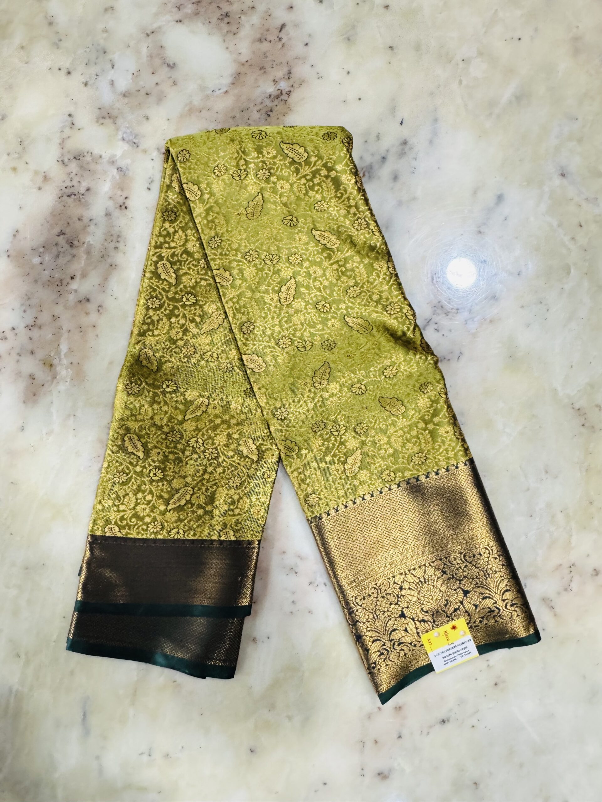 IMG_7943 Kanchipuram Pure Silk saree - Image 1
