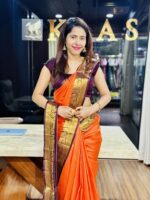 Kanchipuram silk saree - Image 4