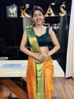 Kanchipuram silk saree - Image 3