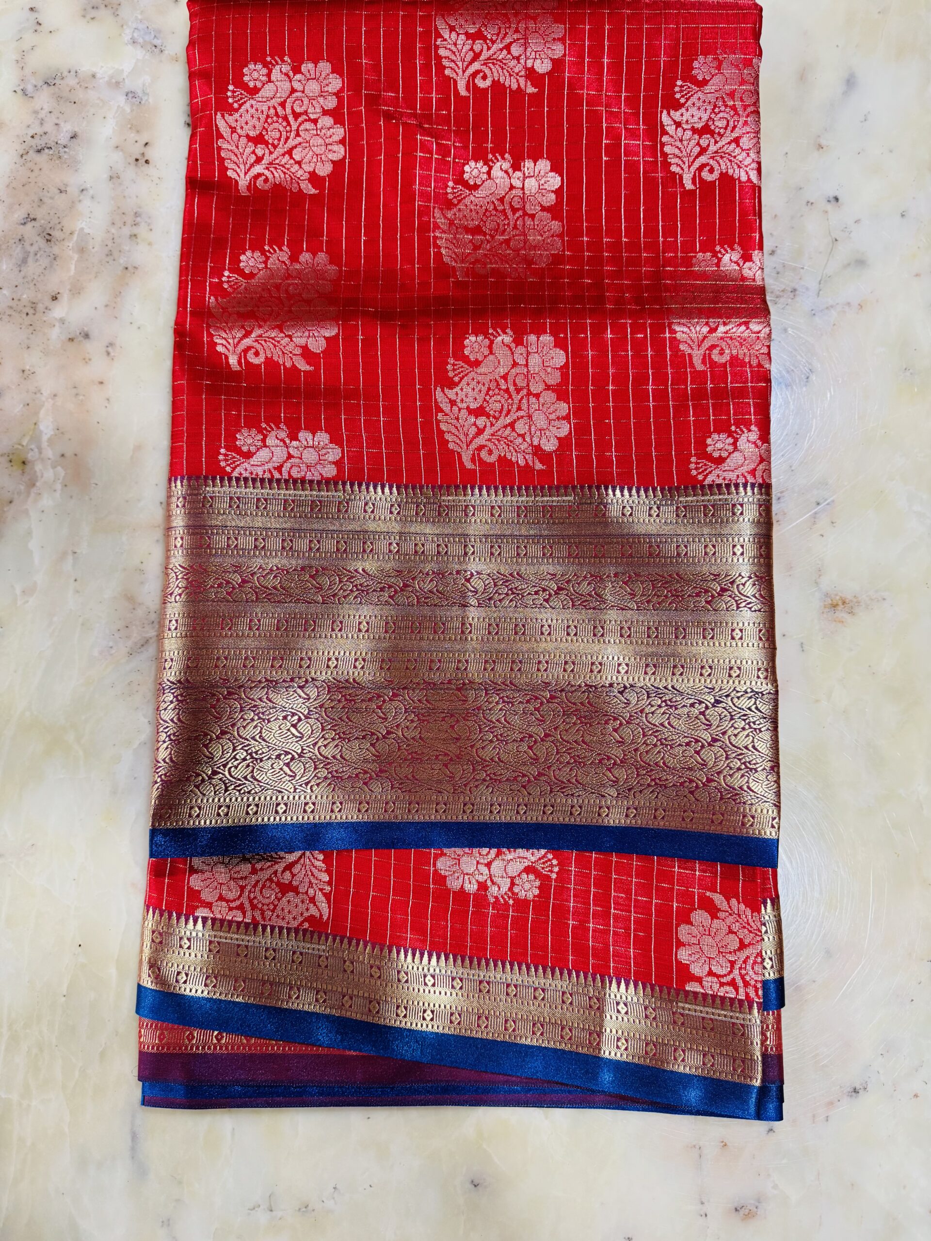 IMG_8136 Kanchipuram silk saree - Image 1
