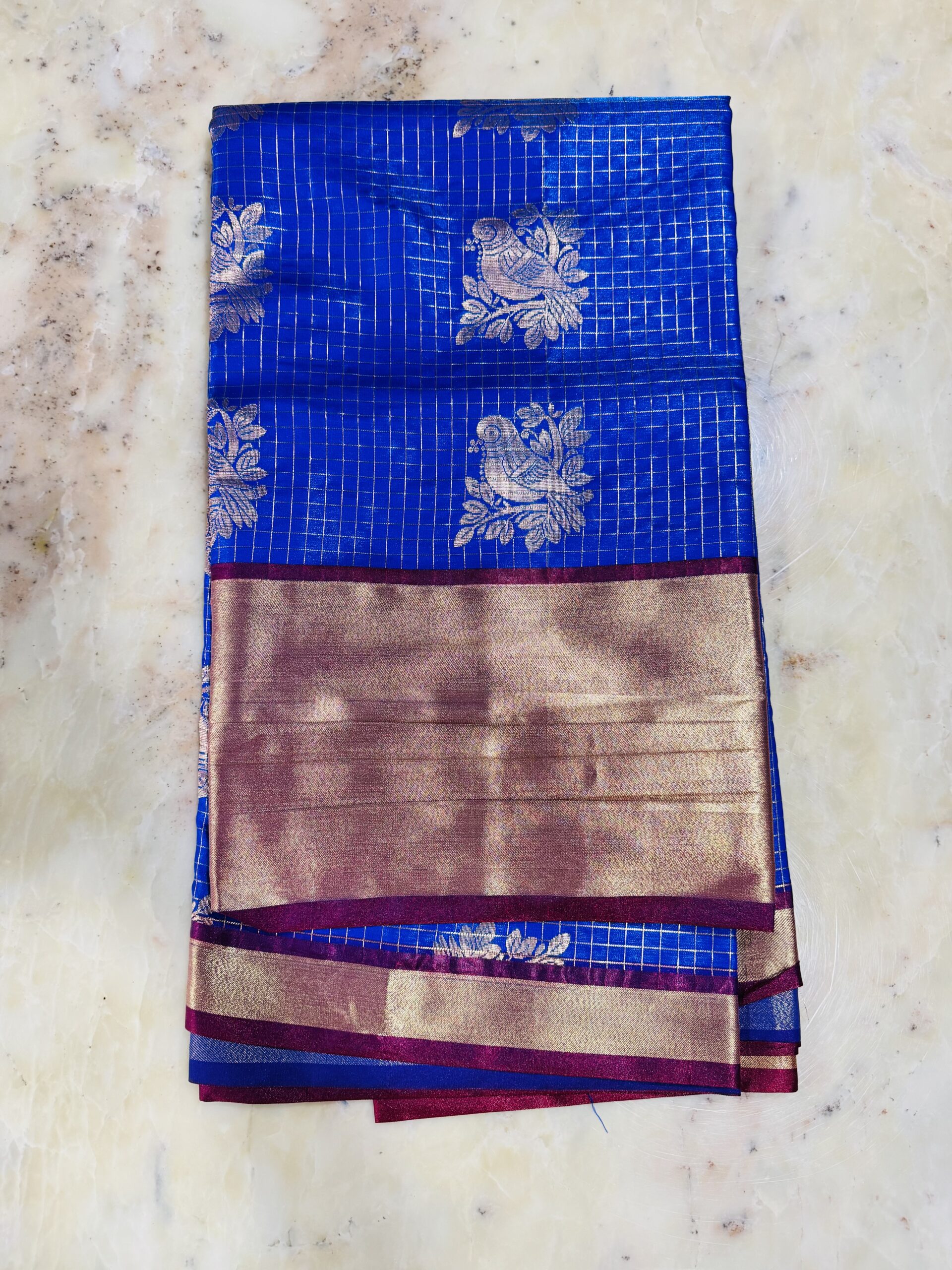 IMG_8151 Kanchipuram silk saree - Image 1